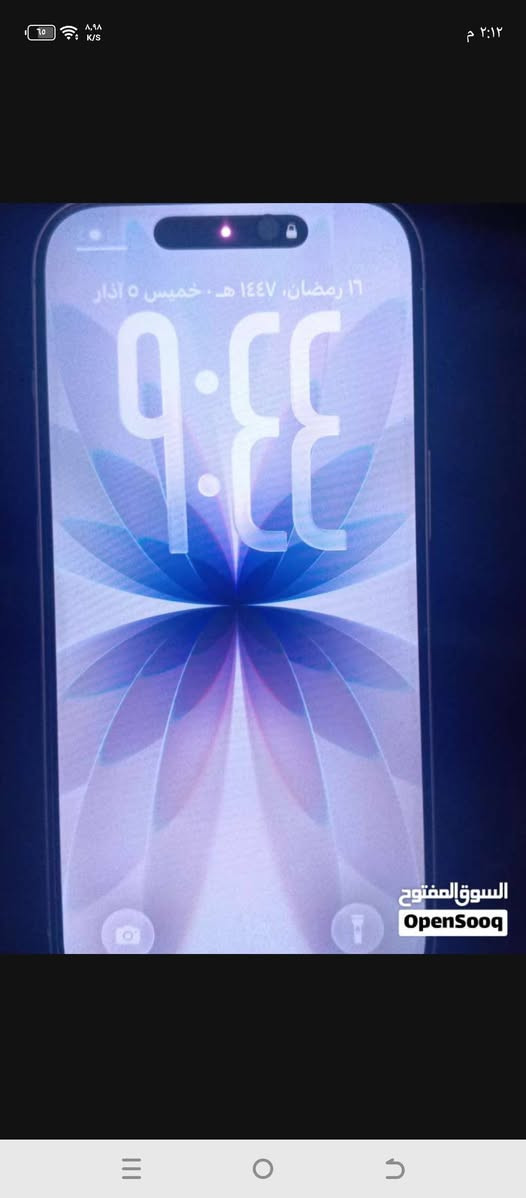 السلام عليكم ايفون 17 عادي للبيع ذاكره 256 البطاريه 99 مامستخدم قليل السعر 1300 بغداد البلديات رقم ***********
