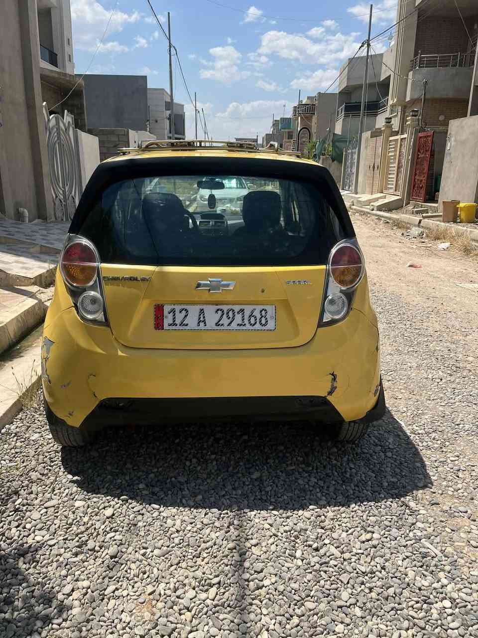 للبيع 
شوفرلت سبارك    ٢٠١١  هيئة صفر غرامة صفر  رقم انكليزي نينوى        محرك ١٦  /٤/ سلندر  فحم كزوز اصلي  كير توماتيك جامات كهرب  تبريد عاطل معرف اش ينرادلو     ٦٠  و بيها مجال 
ااتريد وكالة اتريد تحويل 
اتصال ***********
