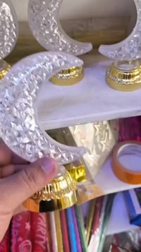 هلال ضوئي • ديكور رمضان • الحمزة الغربي