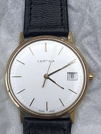 🟪سيرتينا ذهب 18 🟪القطر 34 ملم 🟪نظافة تامة جدا 🟪سير وبوك سيرتينا 🟪منفذ ...