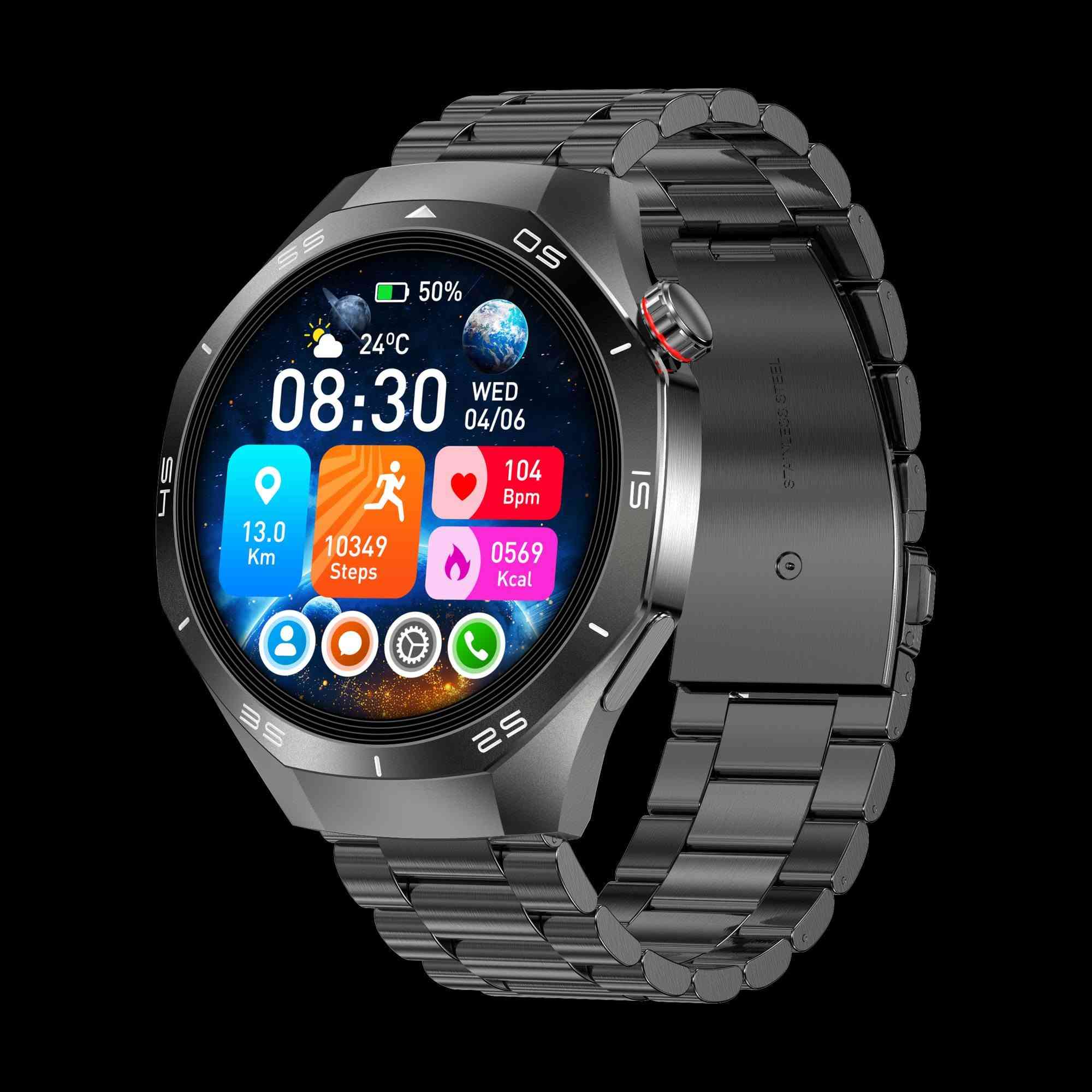 ساعة سمارت رياضية عسكرية مع سير سل ستيل اسود + سير ربر اسود .
1'52 Amoled
GPS + GPT
5ATM Waterproof 
100 + Sports modes
Six-Satellites Global Positioning 
بطارية ٥٠٠ مللي امبير / مقاومة للماء / مراقبة معدل ضربات القلب / مقياس تشبع الأوكسجين في الدم/ بوصلة / طقس / تتبع النوم / عداد خطوات/ مكالمات بلوتوث/ قياس السعرات الحرارية/ التحكم في الموسيقى والصور من خلال الساعة/ مساعد صوتي/ منبه / أكثر من ١٠٠ خلفية من خلال تطبيق الساعة .
السعر ٣٥ ألف مع التوصيل فقط بغداد .


**إذا كنت صاحب هذا الإعلان وتريد حذفه لأي سبب، رجاءا أرسل رسالة إلى الدعم الفني**