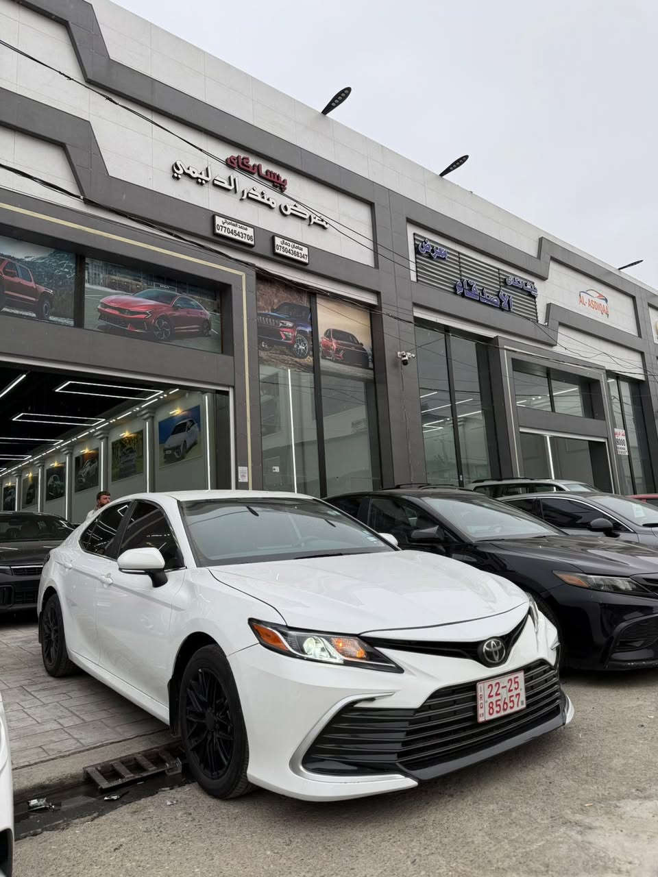 السلام عليكم
كامري 2023 Le محسن. بصمه تشغيل عن بعد كشن كهربائي اشاير بل مرايات رادارات جانبيه وامامي حساس خلفي ويل بلاك  السيارة  حادثه بابين وجاملغ خلفي كلير امريكا يعني السيارة بدون ضرر السعر 192 وبيها مجال السيارة تترقم شمالي 
للتواصل على 
الواتساب 
***********
