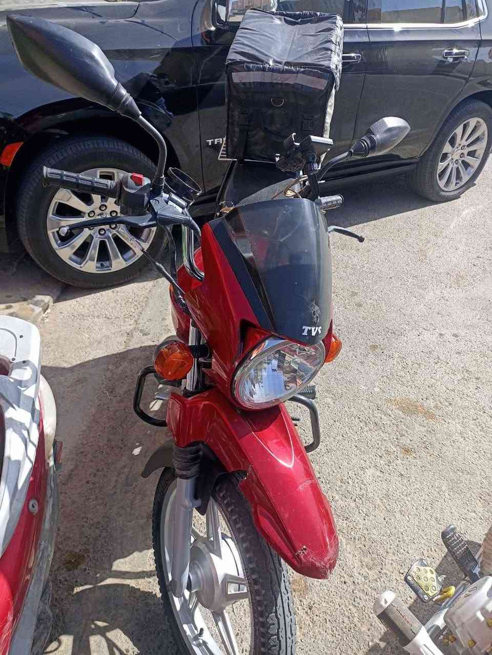 دراجه Tvs موديل 20 مسجله  دراجه للبيع مكاني الرمادي سعر 1200 او مراوس وانطي فرق عادي
***********

