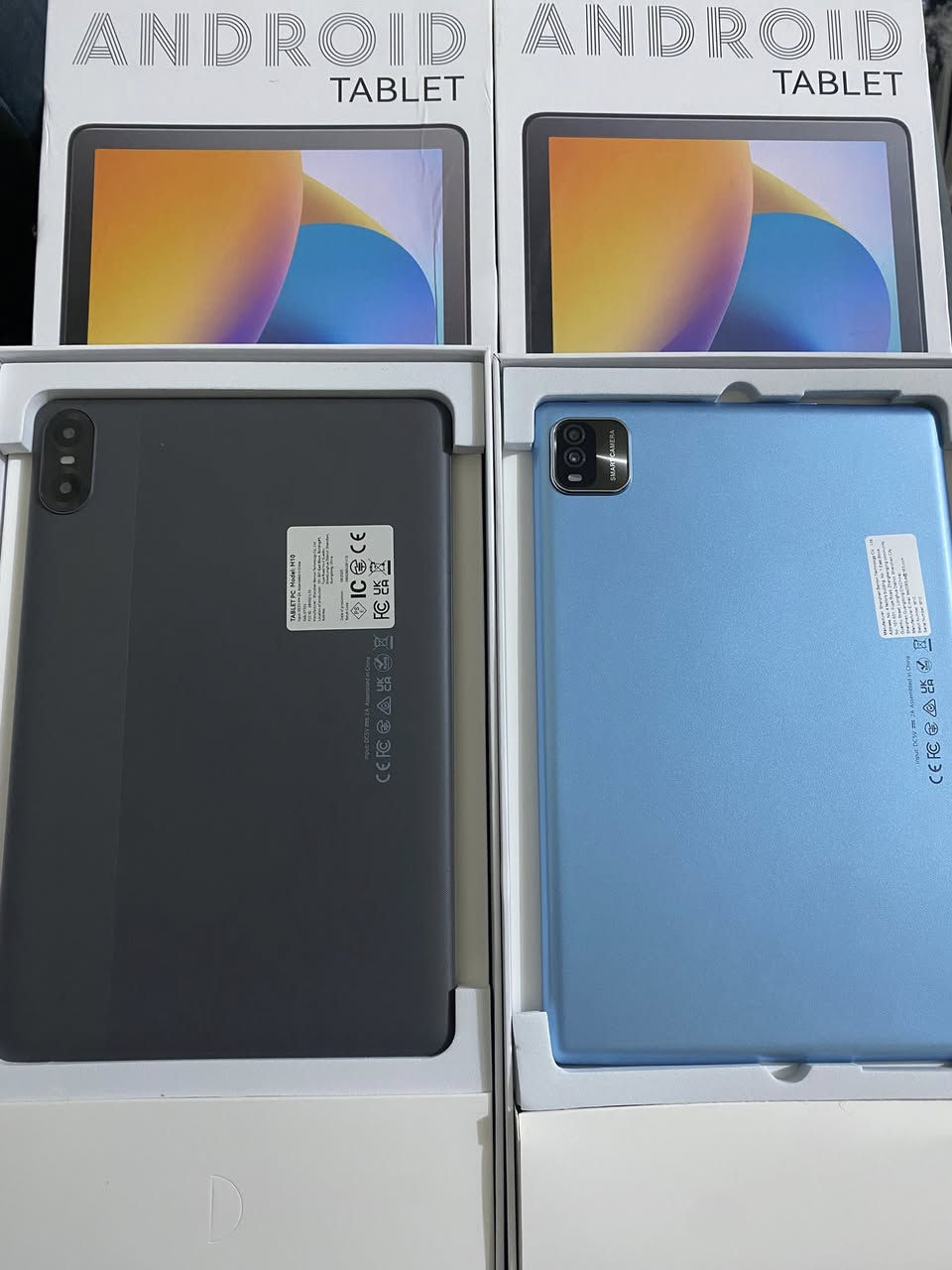 تاب Android Tablet
اندويد 
بذاكره 64
حجم الشاشه 10.1
الشعر 150
***********
