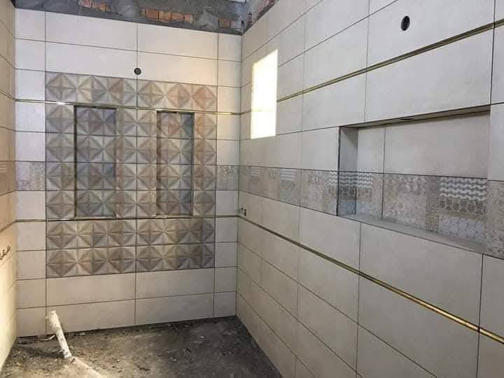 خلفه مصري درجه اولى شغل كاشي ومرمر برسيلين جدران وارضيه شغل تسليم هندسي بليزر
***********
