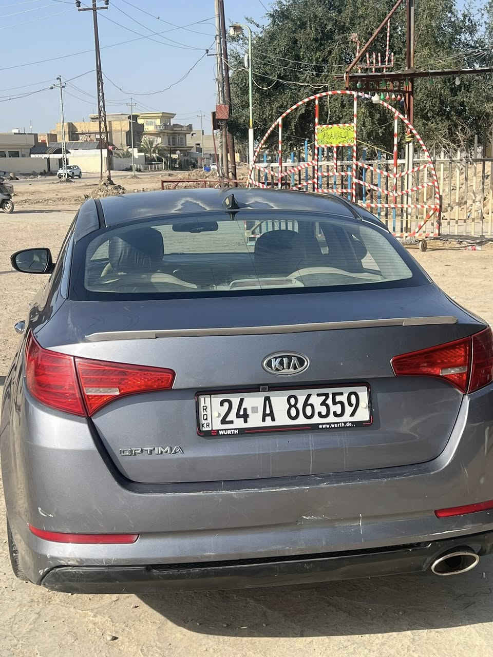 السلام عليكم كيا اوبتيما موديل ١١ خليجي رقم دهوك السيارة ضربتها جوملغ مصبوغه حزام سياره كامله كير مكينه حداديه جاهزه السعر ١٠٥ وبيها مجال لشراي مكان دوانية اي استفسار ***********
