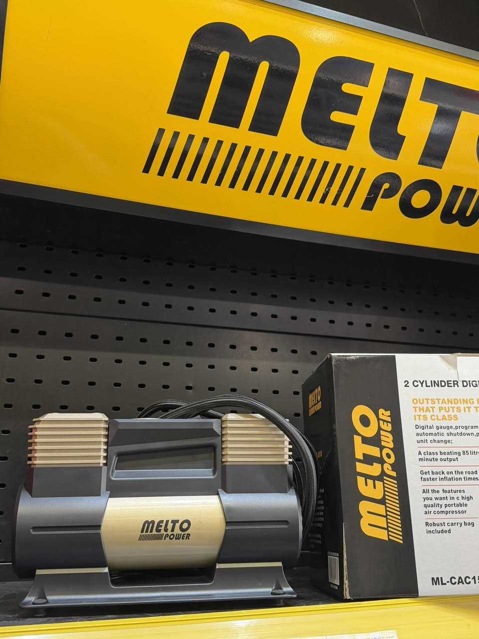 منفاخ MELTO POWER الذكي
مو بس ينفخ… يقيس ويضبط الضغط بدقة عالية!

📊 يشتغل على أكثر من وحدة قياس:
✔️ PSI (الأفضل للسيارات 🚗)
✔️ BAR
✔️ kPa
✔️ kg/cm²

💡 اختار PSI وحدد الرقم (مثل 32)…
وخلي الجهاز يشتغل 👇

⛔ يوصل للضغط المطلوب؟
✅ يوقف تلقائياً بدون تعب!

⚡ ليش تحتاجه؟
✔️ أمان أعلى بالطريق
✔️ يوفر بنزين
✔️ يحافظ على الإطارات
✔️ ينقذك بأي وقت طوارئ
😱 لا تنتظر البنچر!
خليه بسيارتك وكون جاهز بكل لحظة 🔥

📦 توصيل لكل محافظات العراق
📩 احجز هسه قبل نفاذ الكمية

#منفاخ_هواء #اكسسوارات_سيارات #سيارات_العراق #بغداد #الموصل #كربلاء #نجف #بصرة #عروض #تخفيضات #ترند #car_accessories #air_compressor


**إذا كنت صاحب هذا الإعلان وتريد حذفه لأي سبب، رجاءا أرسل رسالة إلى الدعم الفني**