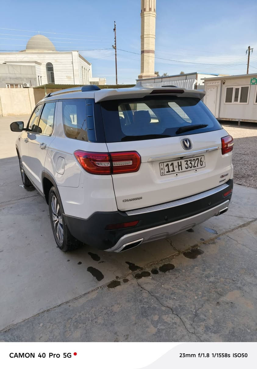 شانجان cs96 موديل 2019 اعلى فئة 7 راكب 4 سلندر محرك 2000 تيربو مكفولة من صبغ وضربة بيع او مراوس 
سعر السيارة 155 ورقة وبيه مجال السيارة بالرمادي باسمي ماشية 158 الف للاستفسار الاتصال بالرقم *********** ابو غيث بيه وات ساب
