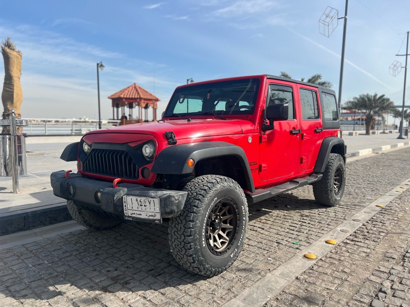 جيب رانكلر 2016 سبورت
JEEP WRANGLER 2016 SPORTS UNLIMITED JK
- السيارة وارد كندي
- مكفوله من الصبغ فقط بارد شبر من الجاملغ
الامامي الايمن
3600cc محرك -
- السيارة مرفعه inch 2.5
- طخم تاير امريكي ماركة COOPER
- ويل كب عدد 5
- السيارة جميع الايرباكات سليمة
- شاشة اندرويد inch 10 مع كامرة امامية و خلفية
- سويج ريمونت عدد/2 مع تشغيل عن بعد
- سيستم صوت راقي مع دمام
- حالة السيارة جيدة جداً
السعر : 198 ورقة
البصرة / دور النفط / قرب المركز الثقافي النفطي