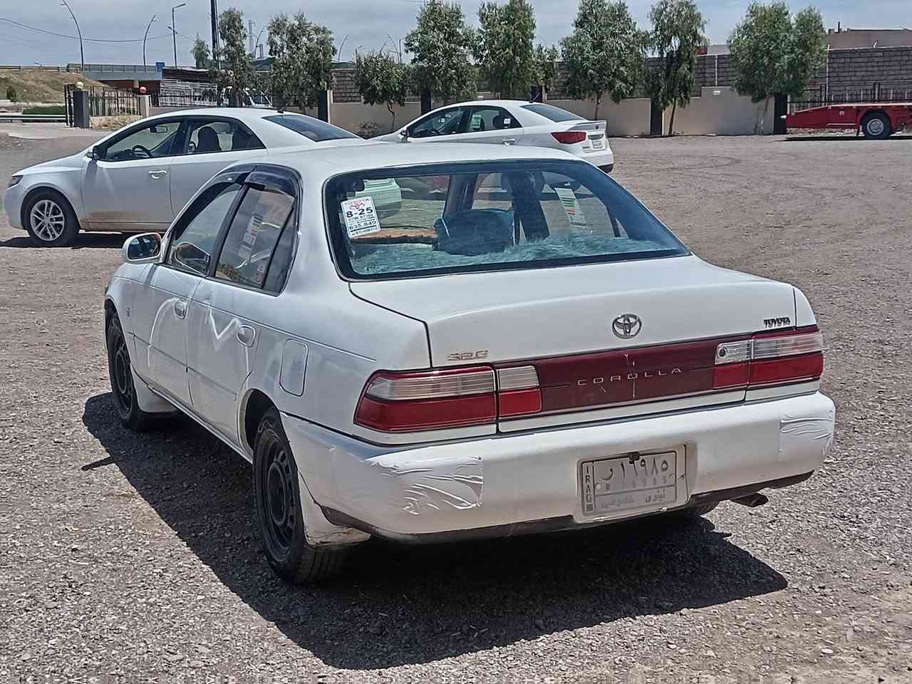 كورلا 91 رقم نينوى كابون بانزين بدون صبغ
وضع شركه كير محرك شرط طخم تاير صدر
 جديد لوز السيارة السعر 55 وبيها مجال للاستفسار *********** مكان السيارة موصل القيارة

