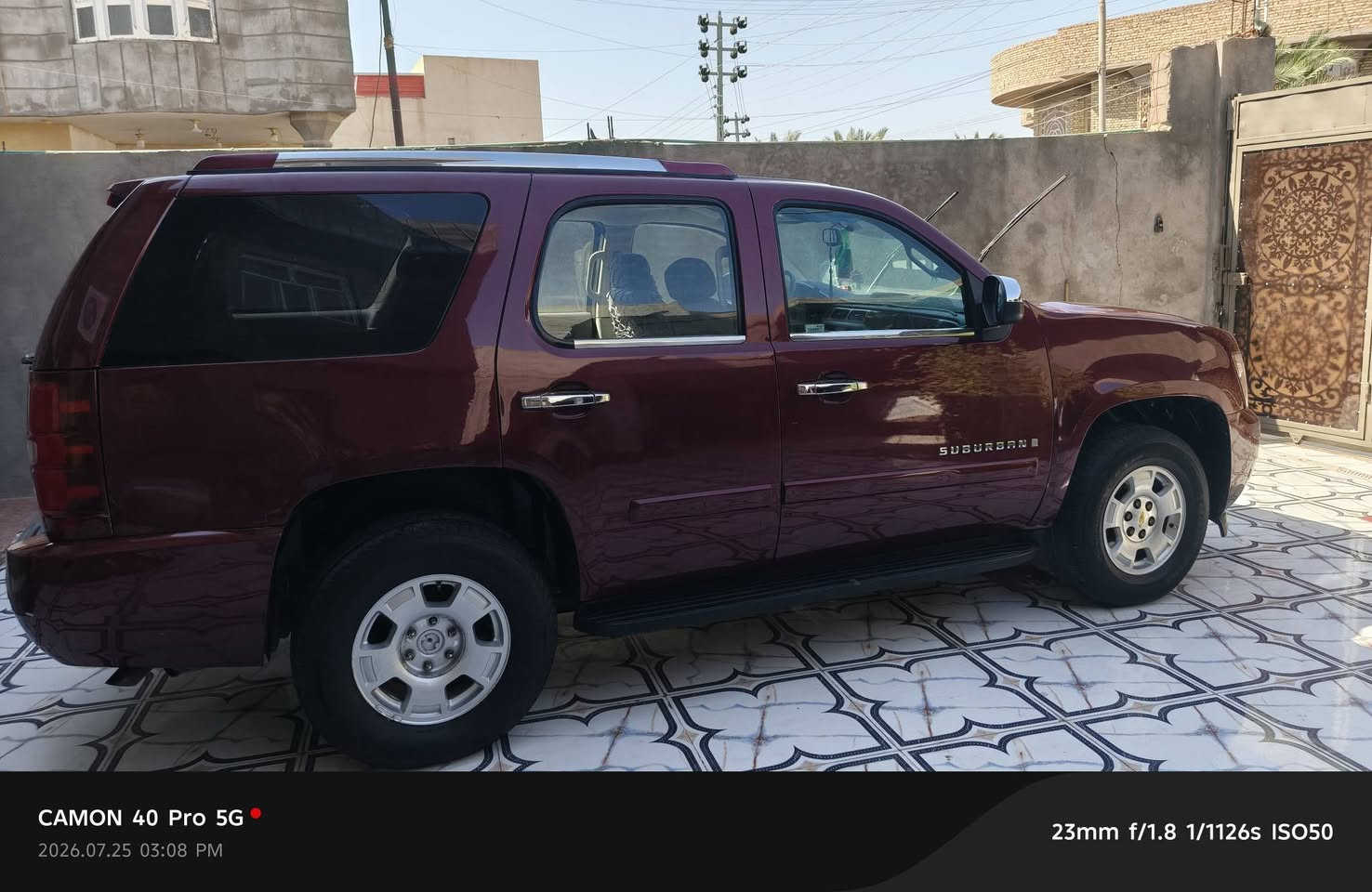 سلام عليكم تاهو للبيع 2007 Lt  سياره مصبوغه حزام سياره خليجي بدون ضربه خير من الله سياره كير مكينه تبريد ثلج❄هاذ الرقم  سعر سياره (165)***********وتصل وبيك خير ودلل
