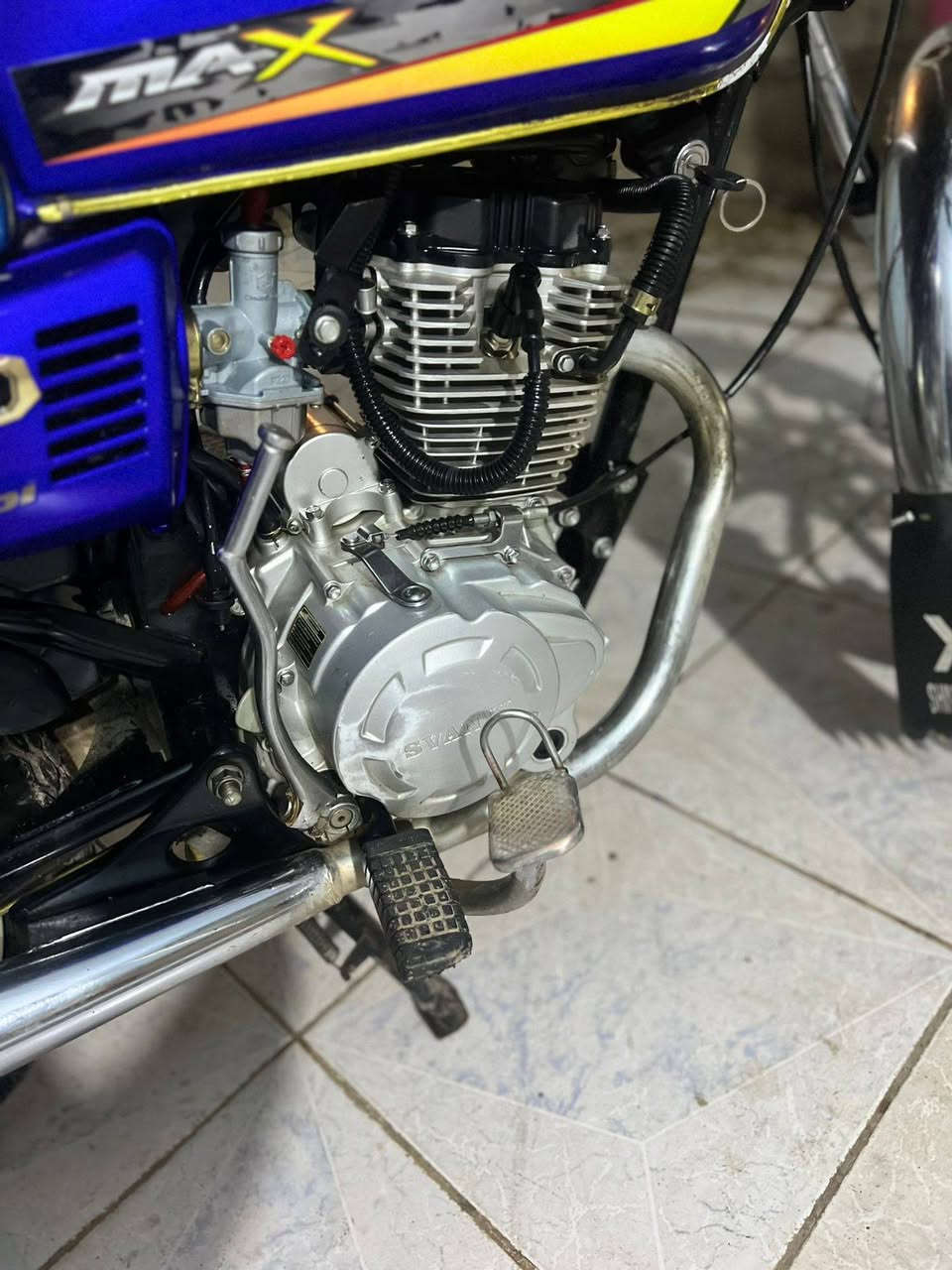 سلام عليكم
دراجه سافين للبيع موديل 24محرك كبس مامفتوح لاصرف ولابخار كهربايات كامله كيج اكتروني السعر 580بي مجال للشري مكاني كركوك حي الخضراء ***********
