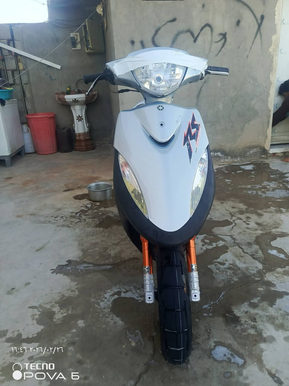 دراجة ماكس عدلة للبيع دراجة نضيفة بوشة 55 سلف 55  شغالة هندر همات مكينتهة مفتوحة مرة وحدة تجفيت سبوع من اجفتت مسحوكة ويالة رياضي كفرات مختمات صالنصة بلادية مال الرمبة المكان كوت شارع النسيج السعر 600 وبيهة مجال للتواصل على الرقم ***********
