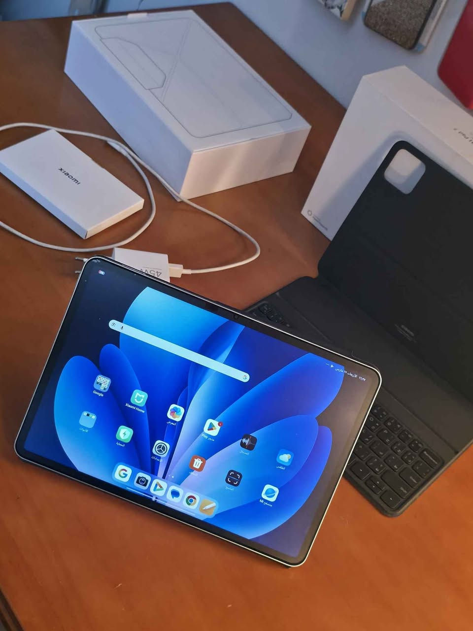 شاومي باد 7 

ذاكرة 256GB 
رام 8GB 

كامل ملحقات مع إضافات 
بواكيته_شاحنه_كيبل_كفر مغناطيسي_ماجك كيبورد الاصلي_لزكه شاشه مطفيه اصليه

نظافة كلش عاليه 
فقط الاطار بيه خدوش كلش خفيفه

السعر 450 الف 

*الكيبورد وحده ب125 الف يباع مع الجهاز

يوجد توصيل لجميع محافظات العراق 
للحجز راسل الصفحة 
واتساب ***********

تابع صفحه تلكرام لمشاهده الاجهزه المتوفره https://t.me/mohamd_phone

#العراق #مستخدم #توصيل_لكل_العراق #شاومي #للبيع بغداد, العراق
