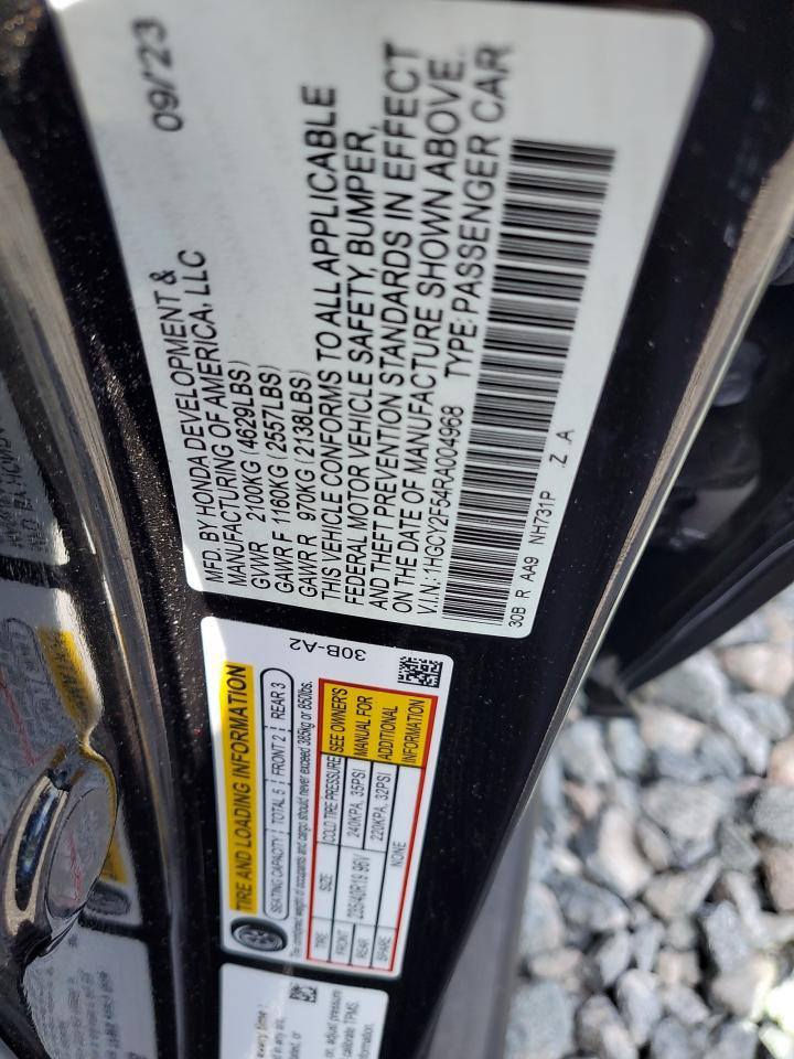 اكورد سبورت هايبرد 2024
مواصفاتها معروفه حادثها بالمنشور فقط الباب 
الخلفي وبعدها ممصلحه فقط ايرباك البردة والكشن وسويتهن ماشية 19 الف ميل فحص مؤقت بغداد
السعر 215
وهذا رقمي ***********
