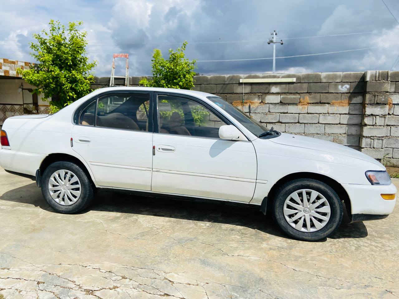 السلام عليكم سياره لبيع كورله موديل 1992 الون ابيض رقم بغداد مشروع وطني محرك 1600كير اوتوماتيك لاتنقيص ولا تبخير مكفول  صدر  جديد كهربائيات كلها شغاله سياره جاهزه 
مكفوله من ضربه   
سعر 58 بيه مجال 
العنوان: صلاح الدين قضاء بلد
***********
