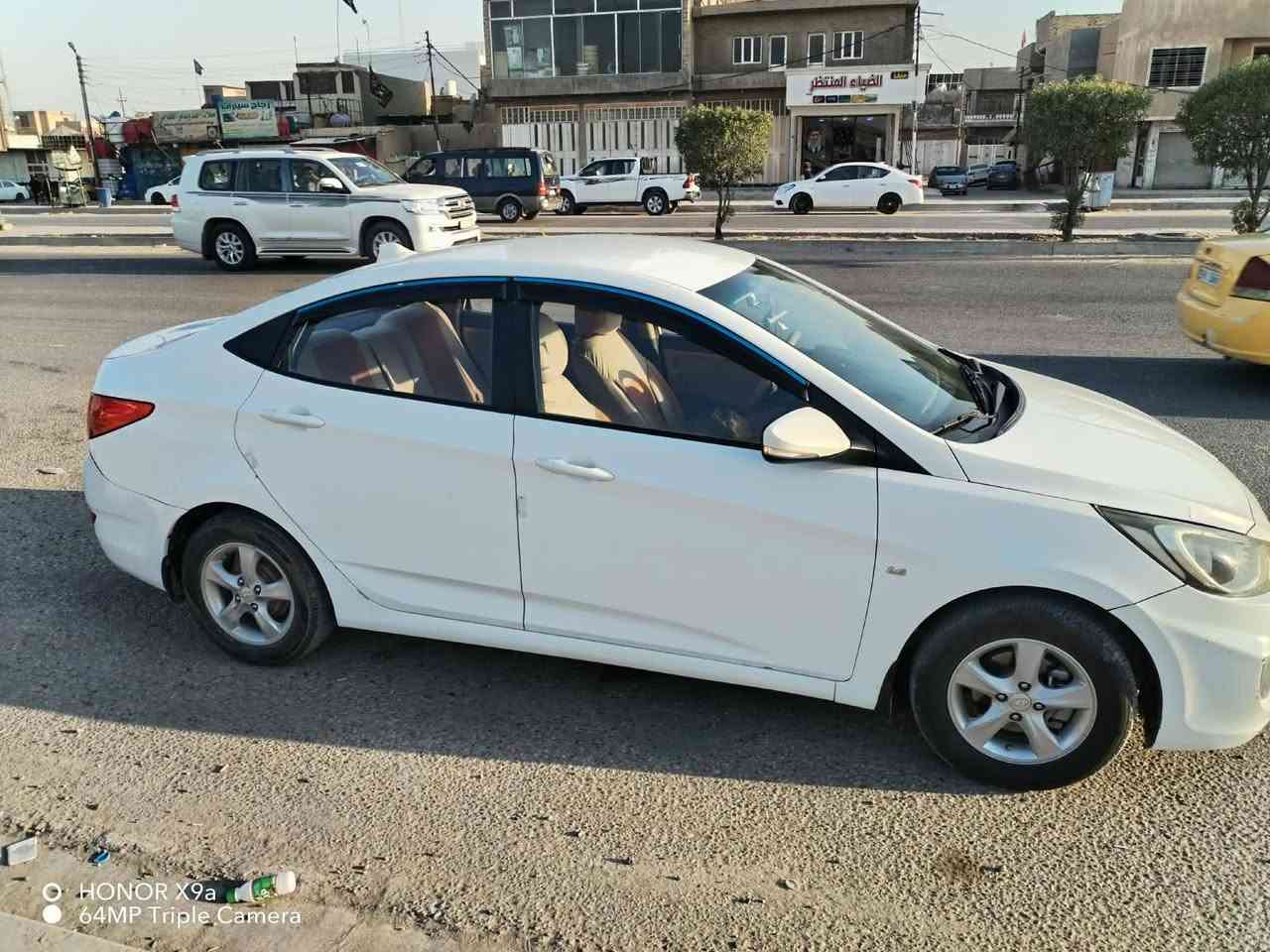 اكسنت خليجي موديل 2013
كير محرك كفاله☑️
كهربائيات كلها شغاله
 تخم تاير جدد
 تبريد تدفئه 🥶
 حداديه جديده
 السياره مكفوله عدى الجاملغ الخلفي 
و السياره باسمي السعر 98 وبيها مجال
  المكان حله شارع 80 رقم الهاتف ***********
