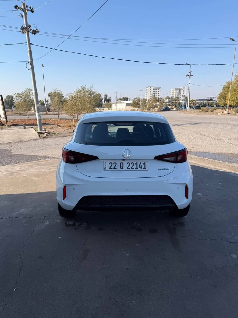 Mg3 مۆدێل 2025 سەیارەکی زۆر خاوێنە زەمانی 6 سالی شەریکەی ئێم جی لەگەلە تەنها 4 هەزار رۆشتوە 
نرخ :-102$ 
*********** أربيل, العراق
