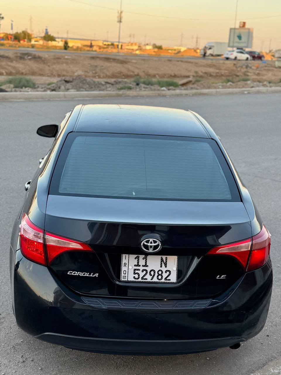 السلام عليكم 
للبيع 

كورلا وارد امريكي  مديل 2019
 حادثهة تبدين بنيد وجاملغ وسونارهة موجود
رقم بغداد دولي جديد باسمي تحويل ثاني يوم
المواصفات 
شاشه كبيرة 
تحكم ستيرن
لايت فول زنون
كامره 
السياره جاهزه بدون اي نقص جديدة
للاستفسار*********** 
السعر130$وبيهة مجال مكانهة واسط/الكوت
