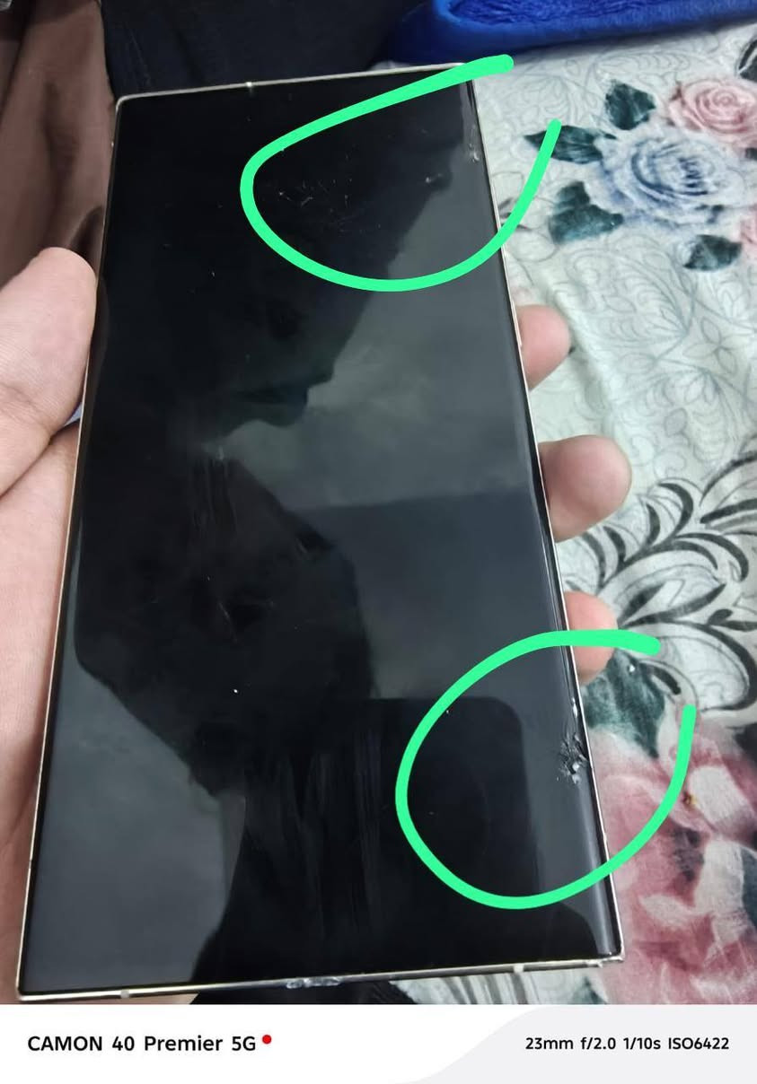 اس 23 الترا 
ذاكرة 512  دبل سميكارت شرق اوسط عربي بطارية 5000ملي امبير 
الجهاز بي فقط الكلاس الخارجي مكسور ومماثر عالمس تكدر تبدلهة وتكدر تستخدمهة هيج ما ماثر 
 المكان كربلاء   السعر 500 قفل قفل 
هاتف ***********
