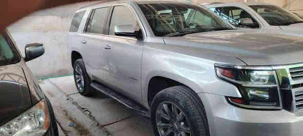 سلام عليكم تاهو موديل 2020 للبيع سياره خير من الله مكينه وكير كفاله ضررها بلصفحه بدون اي دواخل صور الحادث موجودات بلمنشور بيها اربع قطع فقط رش السياره بسمي ثاني يوم تحويل السعر 360 وبيها مجال الرقم ***********
