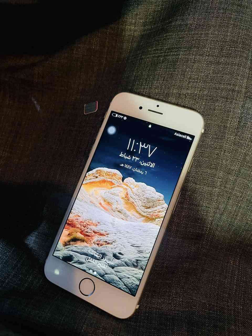 ايفون 6 اس العادي مو البلص
ذاكره ٦٤
بطاريه مبدله نسبتها ١٠٠٪؜
جهاز شغال مابي شي 
سعره ٧٠ وبي مجال


**إذا كنت صاحب هذا الإعلان وتريد حذفه لأي سبب، رجاءا أرسل رسالة إلى الدعم الفني**