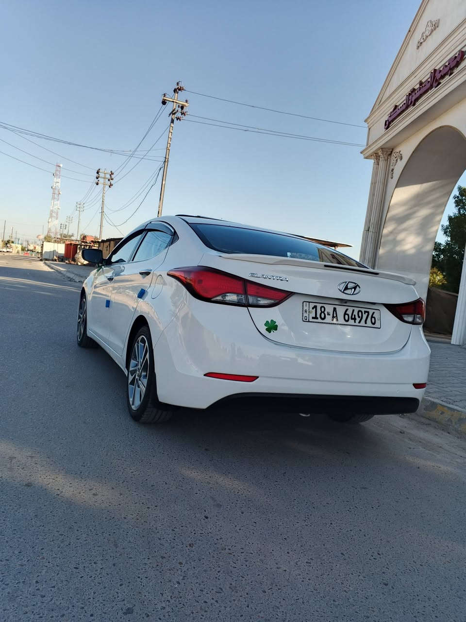 السلام عليكم 

النترا 2015 فول 

سونارها بالمنشور
 
معروضه 128

سياره بسمي تحويل مباشر 

السياره احلى من الصور
وكامله من كلشي 

مكانها بابل ورديه خارج 

الرقم ***********
