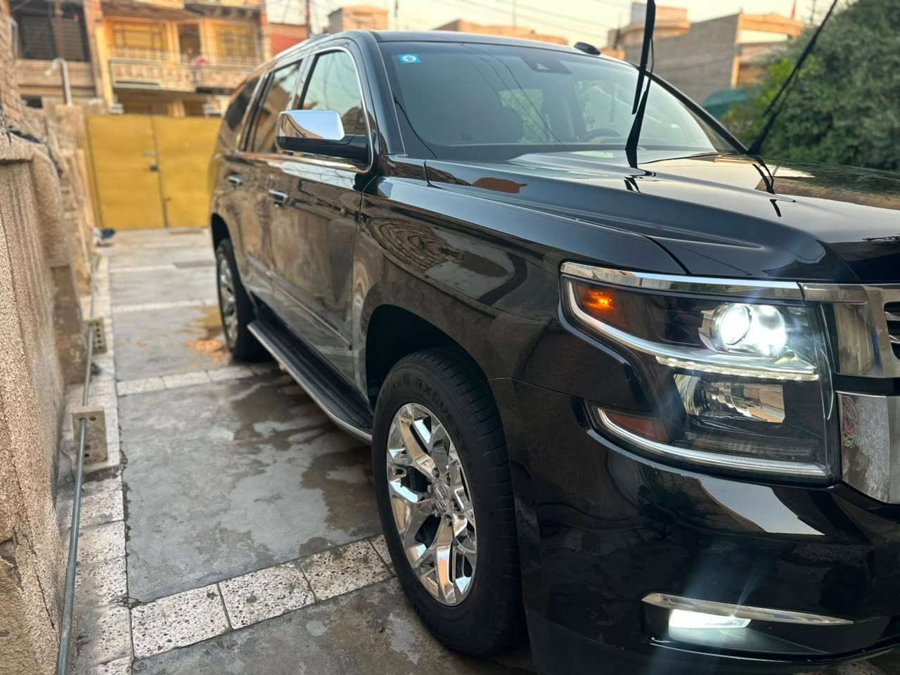 سلام عليكم للبيع تاهو موديل ٢٠١٦ خليجي وكاله المنصور Ltz فول موصفات كفاله فقط بارد بل باب مغلفه PPf ضمان ١٠سنوات السعر ٣٦٠وبيه مجال ***********
