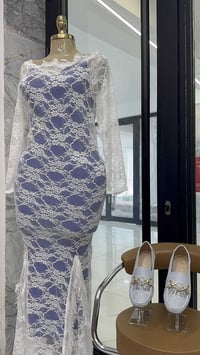 فستان مناسبات • تول مبطن • فري سايز