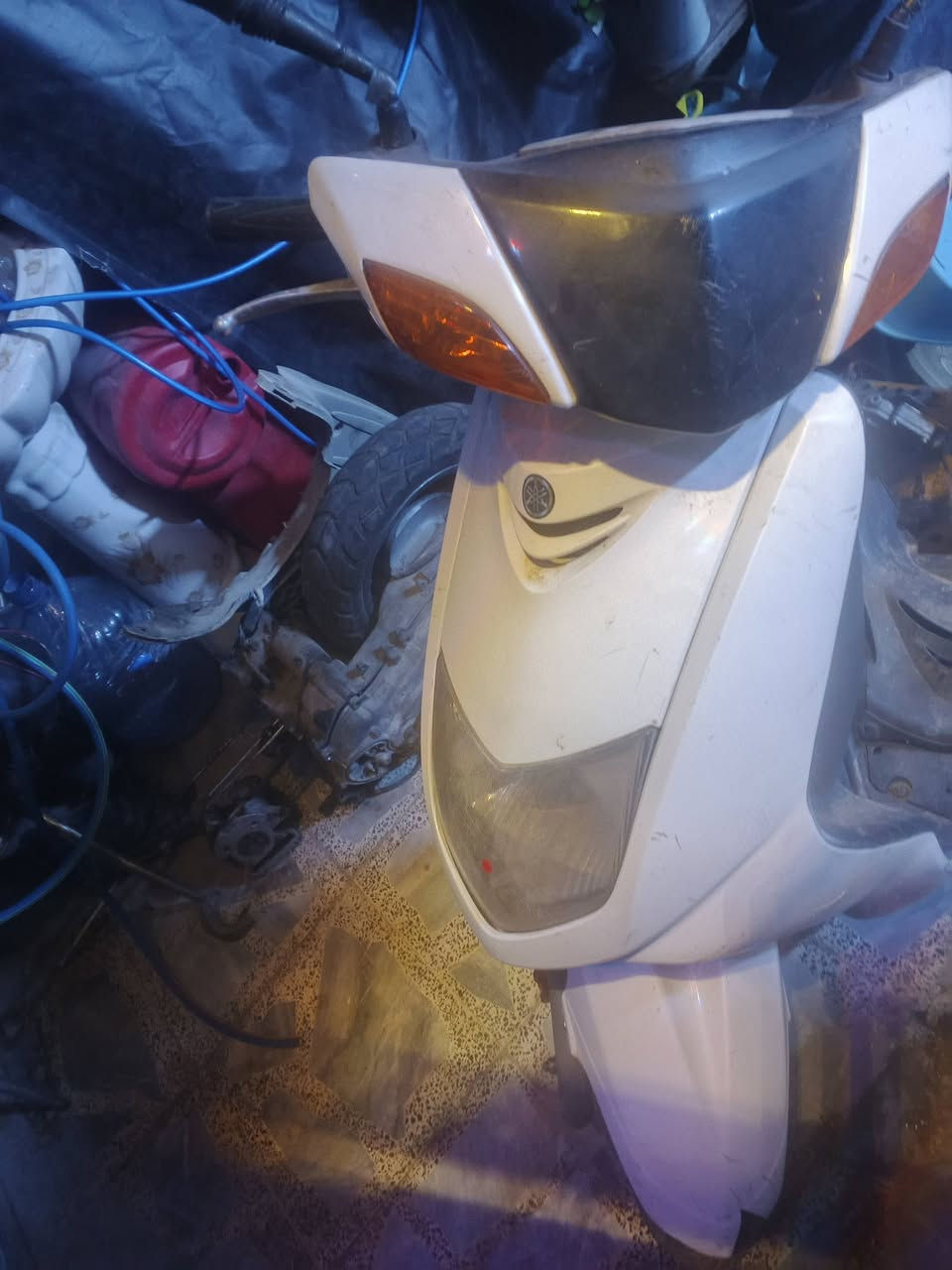 سكنس ياباني خطين 110 دراجه كايمه ومنزل مكينه ابيع علا هل وضعيه كهربائية شغاله من سلف وهندر باتري موجود 250السعر  ***********
