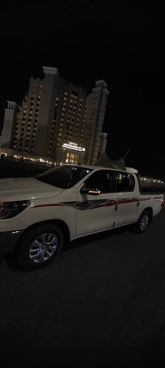 مساء الخير والعافية..
تويـــوتا هايلـــوكس 

ساز مـوديل ٢٠٢٤

مكفوله كفـاله عامه

ماشيه ٢٤  فقط

السنويه لغاية الـ٢٠٢٩

الشكل أحلى من الصور 

الرقم بغداد حلو كلش ..مشروع وطني 

السعر ٢٤٥ وبيه مجال

 للأستفسار

***********
