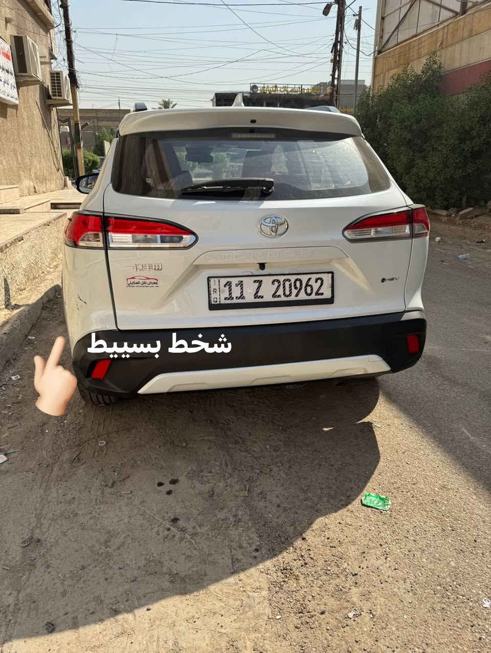 كورلا كروس ماشيه 19 الف فقط  ضربات بسيطه كلششش مو قويه ..   راسلوني واتساب فقط *********** 
25 مليون
