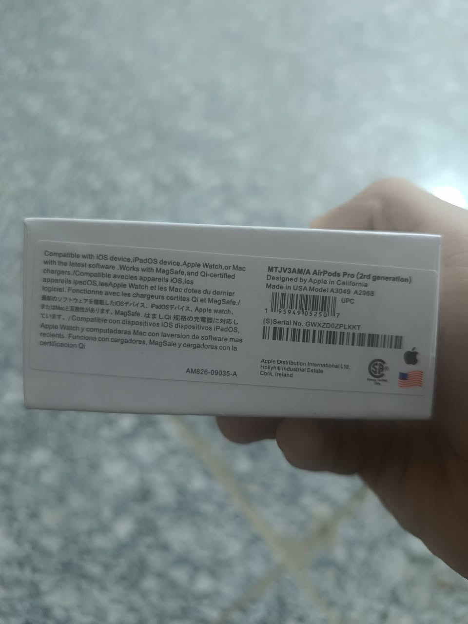 سلام عليكم 
سماعات بلوتوث (الجيل الثاني).AirPods pro 2
جديد مفتوحه فقط 
سعره 20 الف


**إذا كنت صاحب هذا الإعلان وتريد حذفه لأي سبب، رجاءا أرسل رسالة إلى الدعم الفني**