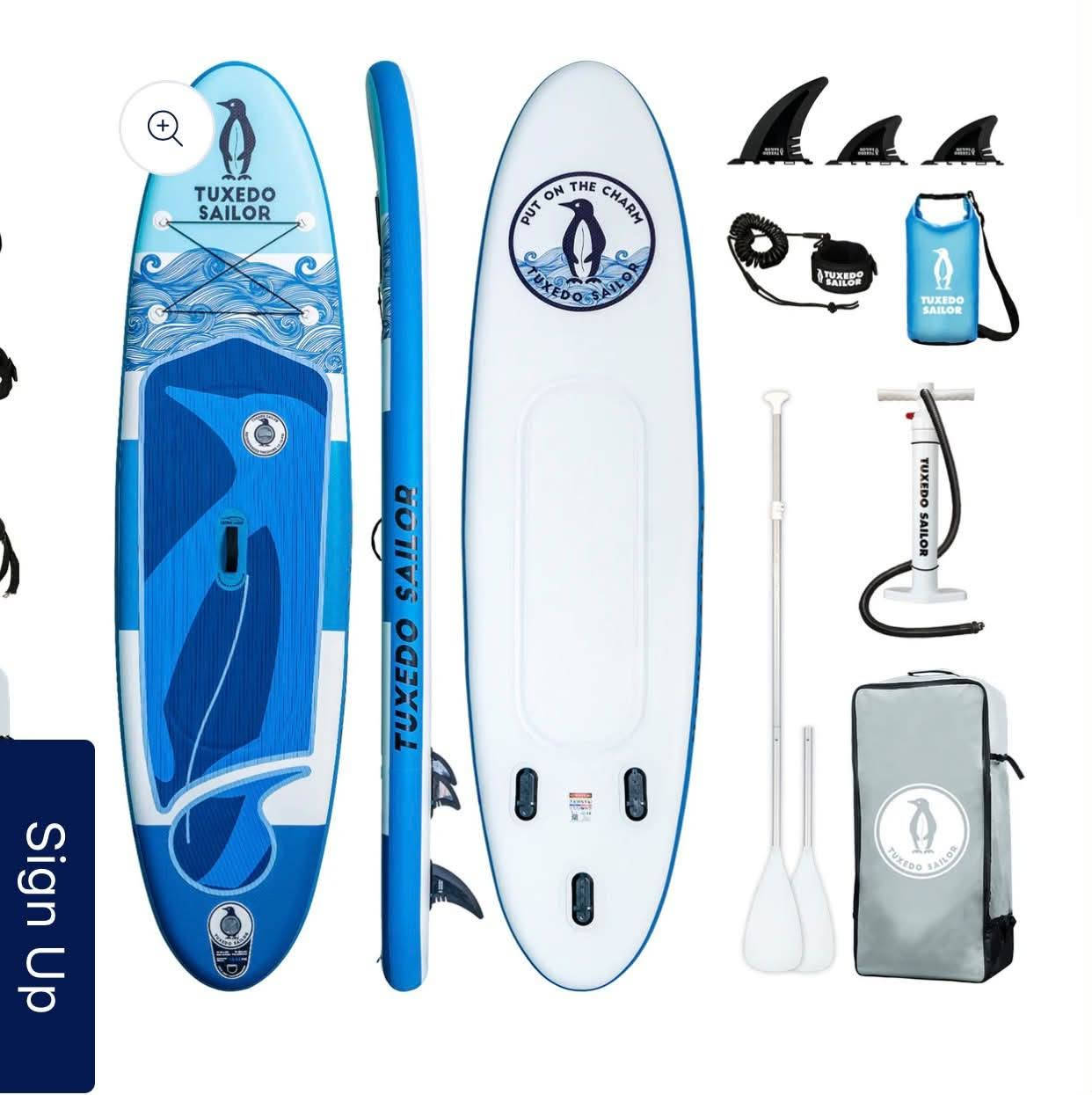 وح التجديف الاحترافي من الماركة الشهيرة Tuxedo Sailor! 🏄‍♂️✨
استمتع بأجمل الأوقات الصيفية على الماء مع هذا اللوح المتكامل، القوي والمستقر ذو التصميم الأنيق!
📦 الطقم المتكامل يشمل:
لوح التجديف (Paddle Board): بتصميم مقاوم للانزلاق وألوان مميزة.
مجدف احترافي: خفيف الوزن وقابل للتعديل.
زعانف التوازن (Fins): ٣ قطع لثبات ممتاز في الماء.
منفاخ يدوي: لنفخ سريع وسهل.
حقيبة مقاومة للماء (Dry Bag): لحماية أغراضك وهاتفك.
حقيبة ظهر مريحة: لسهولة التنقل والحمل.
حبل أمان للقدم


**إذا كنت صاحب هذا الإعلان وتريد حذفه لأي سبب، رجاءا أرسل رسالة إلى الدعم الفني**