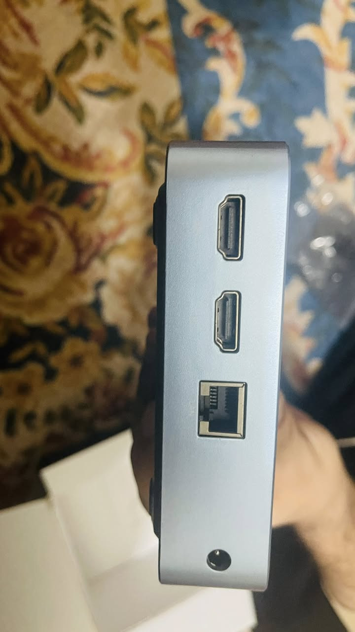 "للبيع Mini PC Beladn نظيف جداً، معالج Intel Celeron مع رام 8GB وهارد SSD 512GB سريع جداً".
السعر 150 الف 
يوجد توصيل


**إذا كنت صاحب هذا الإعلان وتريد حذفه لأي سبب، رجاءا أرسل رسالة إلى الدعم الفني**