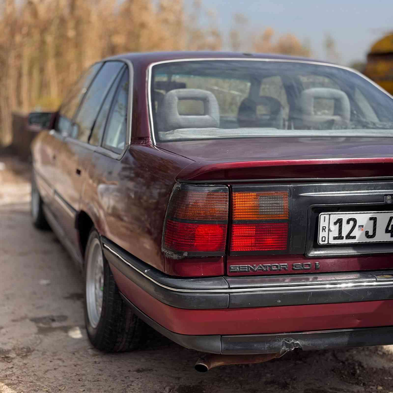 السلام عليكم 
اوبل سيناتور مكينه وكير محور ياباني 3000
رقم نينوى 12جديد باأسمي تحويل مباشر 
سنويه لل 2028
ضفيره وكهربائيات كله شغال 
طخم تاير جديد 
عنوان النجف     .***********
