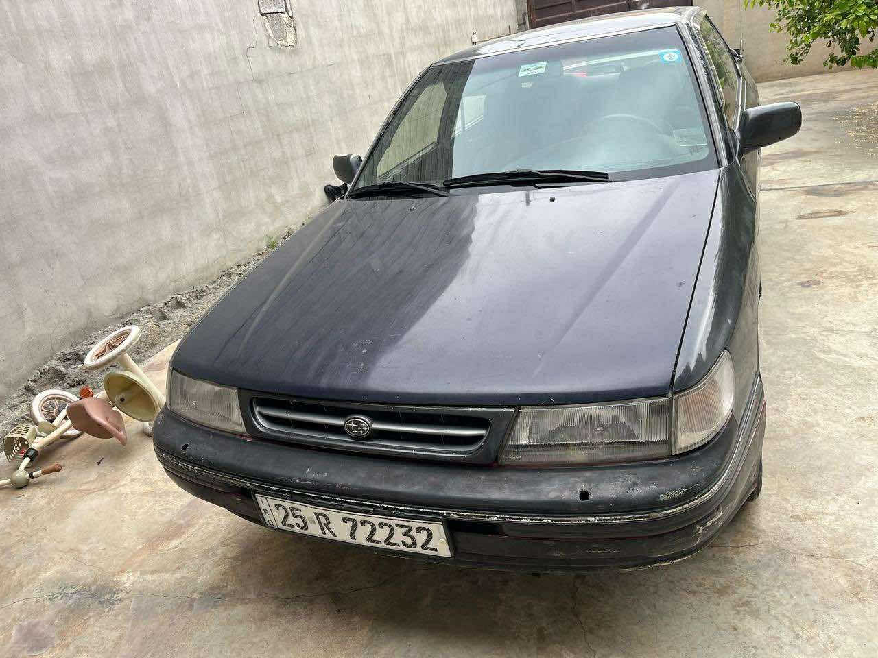 سلام عليكم من رخصت أدمن سوبارو ليجاسي موديل ٩٣ محرك ٢٢ كير أوتوماتيك تبريد فور ويل مكينه كير تبريد مشدود عليها جديد مال حاويه تخم طاير جديد سياره جاهز من كل شي رقم جديد اروپي وسعر ٣٥ ورقه بي مجال *********** اني مكلف بل نشر هاي
