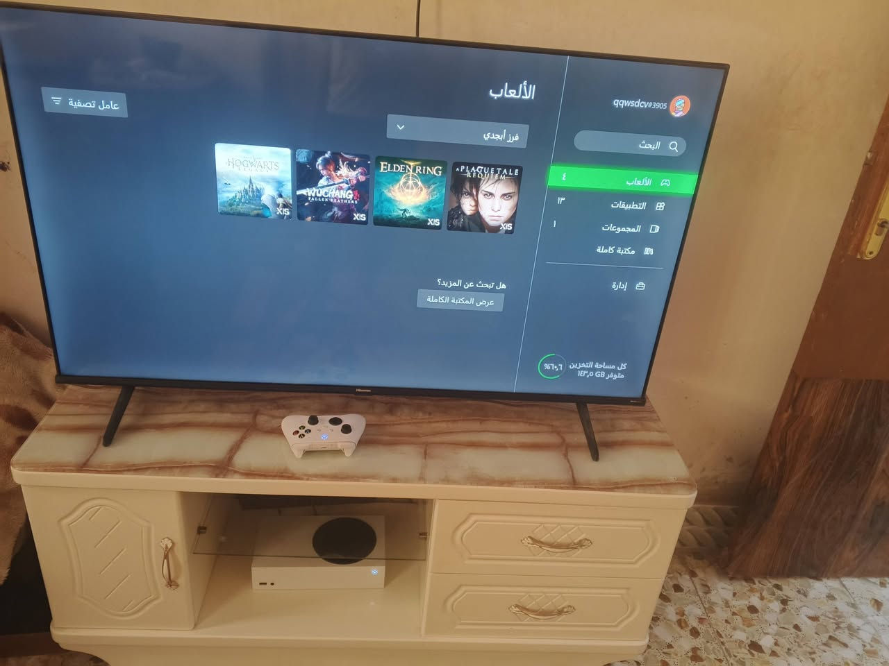 جهاز اكس بوكس سيريس اس مستعمل اصدار 2022 جهاز نضيف 100/100 مع كامل ملحقات يده واحده نضيفه كذالك وبطاريه وشاحن لليده 
مكان بغداد لامين ثانية
سعر(300)


**إذا كنت صاحب هذا الإعلان وتريد حذفه لأي سبب، رجاءا أرسل رسالة إلى الدعم الفني**