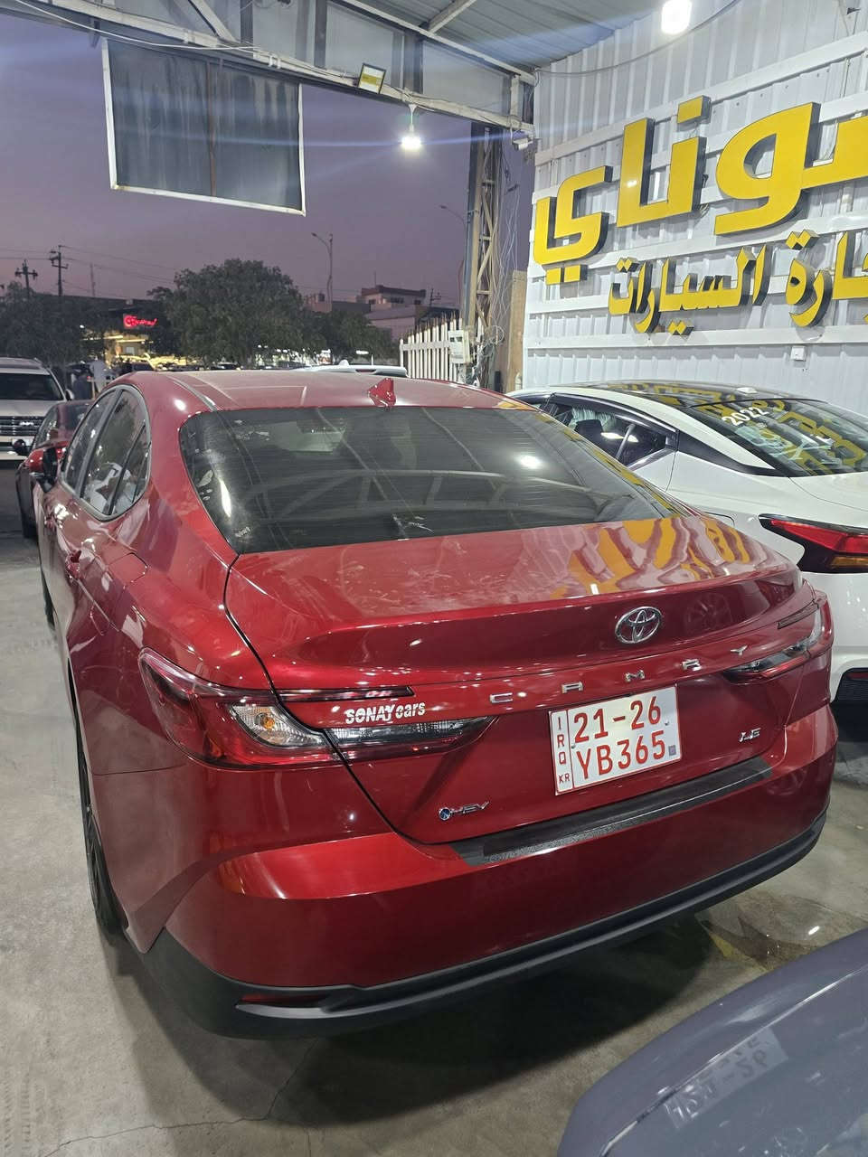 TOYOTA CAMRY  2025 LE
السعر 230 $
الشكل الجديد
السياره بدون صبغ
ايرباكاتها سليمه ١٠٠%
الشاصي والدواخل مكفوله
مواصفاتهاا
بصمه تشغيل
بصمه ابواب
نقطه عمياء
سياره هايبرد
شاشه دجيتال 
شاحن لاسلكي
وباقي مواصفات كامري ٢٠٢٥
العنوان كركوك
للاستفسار 
***********
