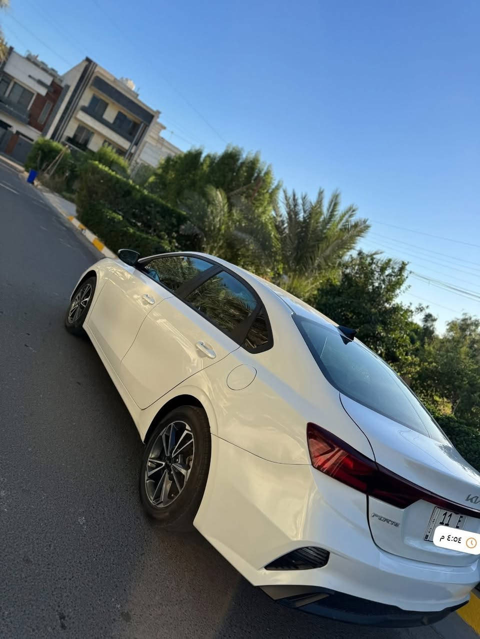 للبيع كيا فورتي 2022 الشكل الجديد وارد امريكي حادثها خلفي  موجود صور الحدث و السونار السياره جديده ما بيها اي نقص 
تخم تاير وصدر وحدادية كله شركة محرك 2000دوش المرغوب 
ماشيه 65الف ميل السياره رقم بغداد الانكليزي باسمي شرط التحويل السعر 155$ بيها مجال للشراي مكاني بغداد_حي الحسين قرب مطار بغداد *********** اتصل
