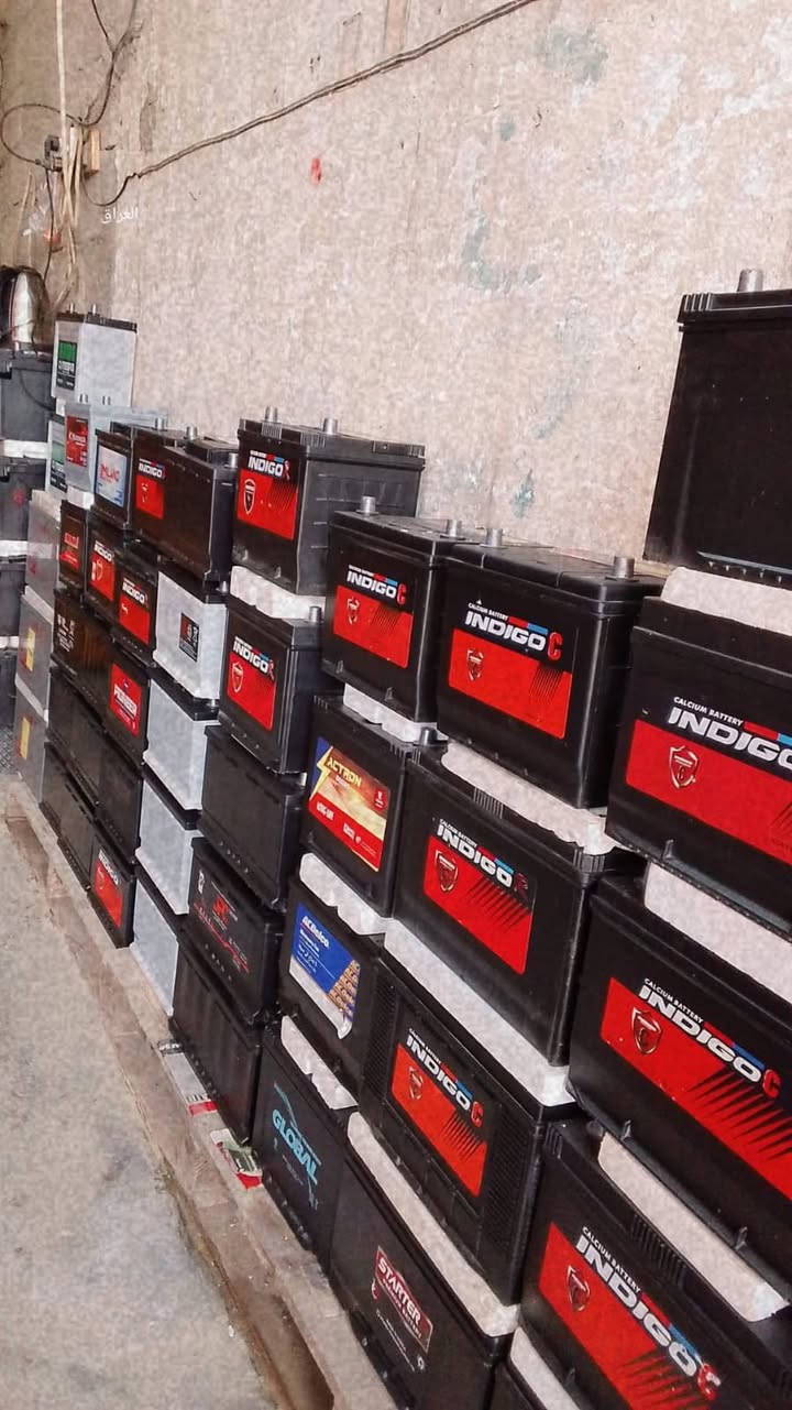 سلام عليكم… عروض بطاريات
متوفر كافة انواع بطاريات السيارات والمولدات 
مختلف الشركات الاصلية والوكالات
يوجد بطاريات بالة جديد مع ضمان شهر
ويوجد بطاريات جديدة كارتون مع ضمان 3 اشهر الى 6 اشهر
شرط الفحص كل الي عليك تتواصل ويانا وضمانك حقيقي 
مكاني بغداد ويوجد توصيل لكافة انحاء العراق
نوصلك لحد بابك
تواصل واتساب ***********
