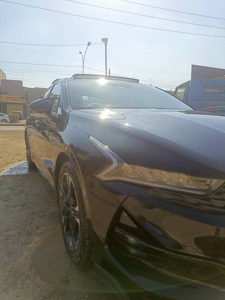 K5-GTline 2022
اللون : اسود مميز

المحرك : 1600 تيربو 

الحادث : قطعة مبدل بنيد ( صبغ الجاملغ المامي شبر ) 

المواصفات : 

١) بصمة تشغيل + بصمة ابواب 

٢) تشغيل عن بعد  

٣) خمس وضعيات قيادة دفع رباعي  

٤) كاميرة 360 درجة 

٥) دواخل جلد اسود + الأرضية مبطنة ألياف  

ا٦) شاشة كبيرة ( المستطيلة مو المربعة ) 

٧) تدفئة كشنات 

٨) ابل كاربلي واندوريد اوتو 

٩) حساسات امامية وخلفية وجانبية 

١٠) رادارات امامية وخلفية وجانبية 

١١) نقطة عمياء 

١٢) نظام مانع تزحلق

١٣) مثبت سرعة 

١٤) تحديد مسار 

١٥) مخارج AUX +USB

١٦) بانوراما 

١٧) شاحن وايرلس 

١٨) اوتو هولد 

١٩) جنطة ذكية فتح تلقائي 

٢٠) تبريد بيانو بعد  

بعد موصفات بيه كشن كهرباي مساج 

السيارة ليبل واحد فقط قطعة بنيد  بدون دواخل وصور الحادث 

السيارة نظيفة وجديدة بكل معنى الكلمة وتعال وشوفها بعينك 🤍

ماشية 19الف هستوه دخل 

مكانها بغداد دوره 
سعره 165بيه. مجال الطيبين 
للأستفسار : ***********
