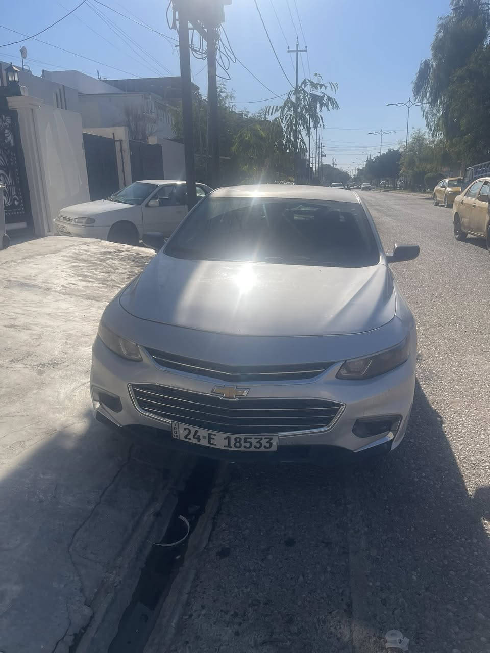 ماليبو موديل 2017بيه صبخ بونيد وجاملخ وباب رشه كير محرك مابيه عيب رقمه دهوك  سعره 88 مكاني كركوك رقم موبايل ***********
