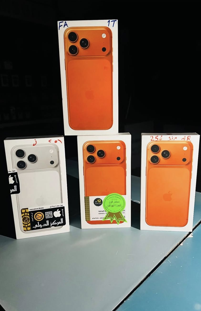 متوفر 17pro max مستخدم 13 برو ماكس مستخدم  13  عادي مستخدم  نضافه 100/100  للاستفسار ***********
