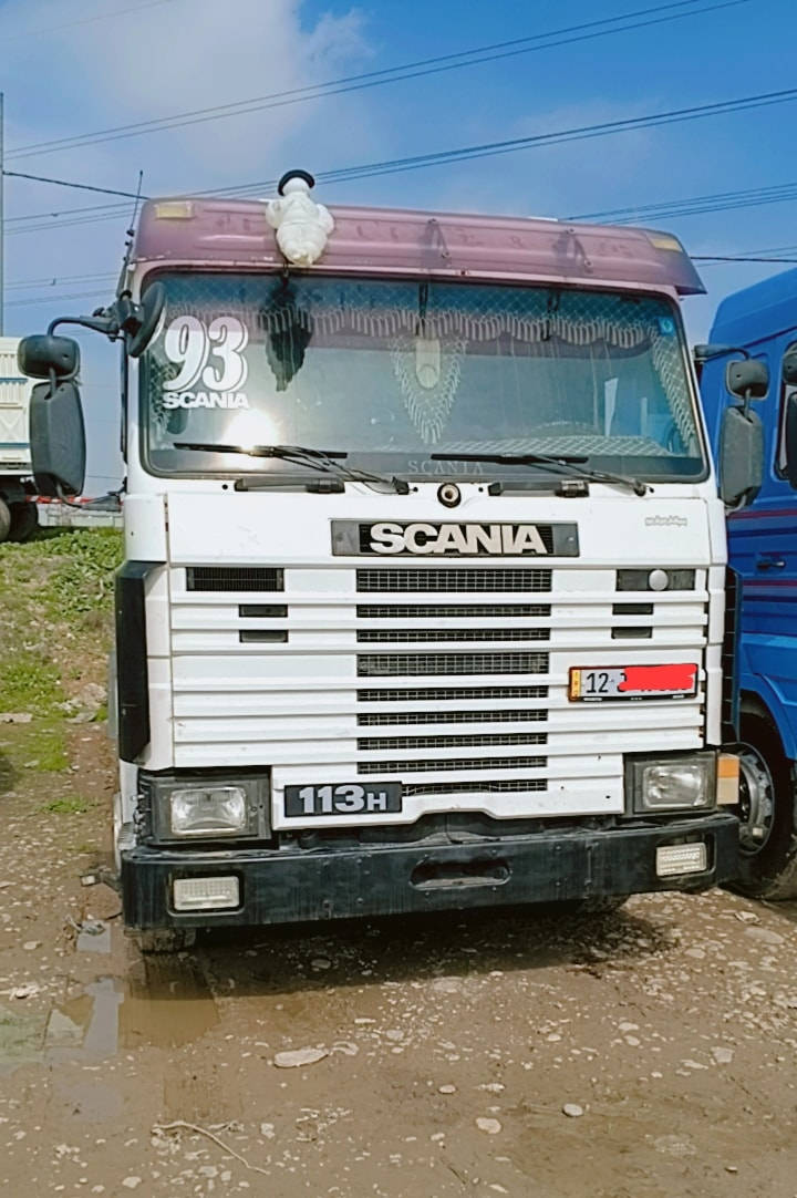 السلام عليكم سكانيا 113 رقم انگليزي سنوية بسمي لغاية 2030 حوضية وقود تنكر 10 الف لتر نظيف جدا 
محرك معمر رايمن گير 5*5 السعر 180 بيها مجال الاتصال عالرقم ***********
