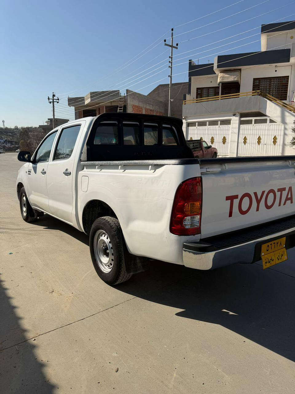 تۆیۆتا هایلۆکس 2011 مەرزیە
159 هەزار ڕۆشتوە 
بی بۆیاخ 
جەن پەلەیەکی بجوک ساردی هەیە
گیرومەکینە بەشەرت 
 زۆربەجوانی پاکی ماوە 

سعر لە کۆمێنت داوابکە ڕاستەخۆ بۆت دیت 📩 

هیچ خەلەلیکی تیدا نییە 

ژمارەی خاوەنی 
***********
