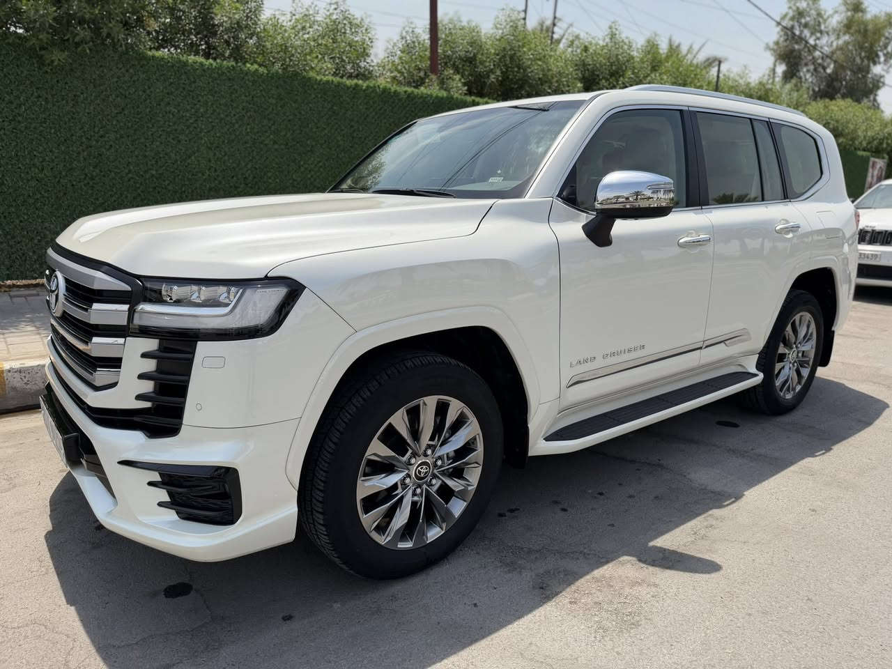 لاندكروز 2025 (vx) twin turbo
السياره في اكس لمتد توين تيربو
ضمان ساز تويوتا العراق ٤ سنوات و ١٦ تبديله دهن
مغلفه ppf بالكامل ب ١٥٠٠$ وانطيك الوصل
ماشيه ١٥ الف بعدها زيرووو
رقم بغداد باسمي
وهذا رقمي ***********
فول مواصفات ساز 
نقطه عمياء
ميموري كشن
ستيرن كهرباء
٤ كاميرات
سبعه راكب كهرباء 
لايت ٣ عدسات 
كشن تبريد وتدفئه  
3 شاشات تطبيق
جنطه كهرباء 
٨ ايرباك 
جلد وكشنات كهرباء
محرك 3500 توين تيربو
السياره جديده جدا جدا جدا مكفوله من الصبغ والشخط والرصعه والنكشه وكلشي وكل غراضها وملحقاتها بالجيس وبعدها ارضياتها ممطبوكه عليها
السعر ٨٦٥
للاتصال ***********

