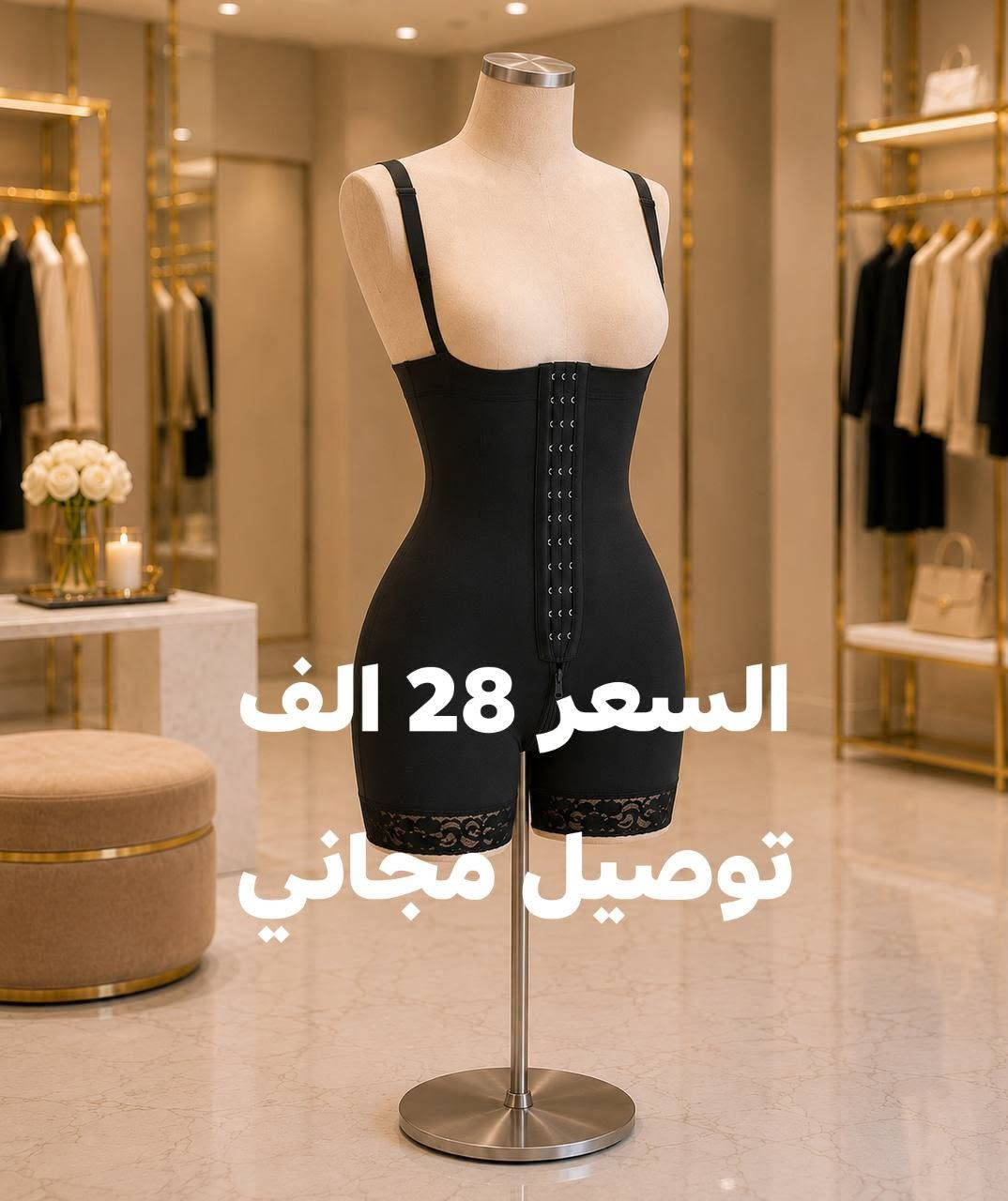 مشد تحديد الجسم ✨

✔ كوالتي عالي جدًا
✔ كلبسات ثلاثية لشد وثبات أفضل
✔ سحاب من الأسفل لسهولة الاستخدام
✔ قماش مبطن من الداخل لراحة أكبر
✔ تصميم يساعد على إبراز وتنسيق القوام

المقاسات المتوفرة:
L - XL - 2XL - 3XL - 4XL


**إذا كنت صاحب هذا الإعلان وتريد حذفه لأي سبب، رجاءا أرسل رسالة إلى الدعم الفني**