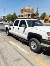 سلفرادو ٢٠٠٦ فحل مزاد وزارة الداخلية السيارة مكفولة من الصبغ كاملة نكر...