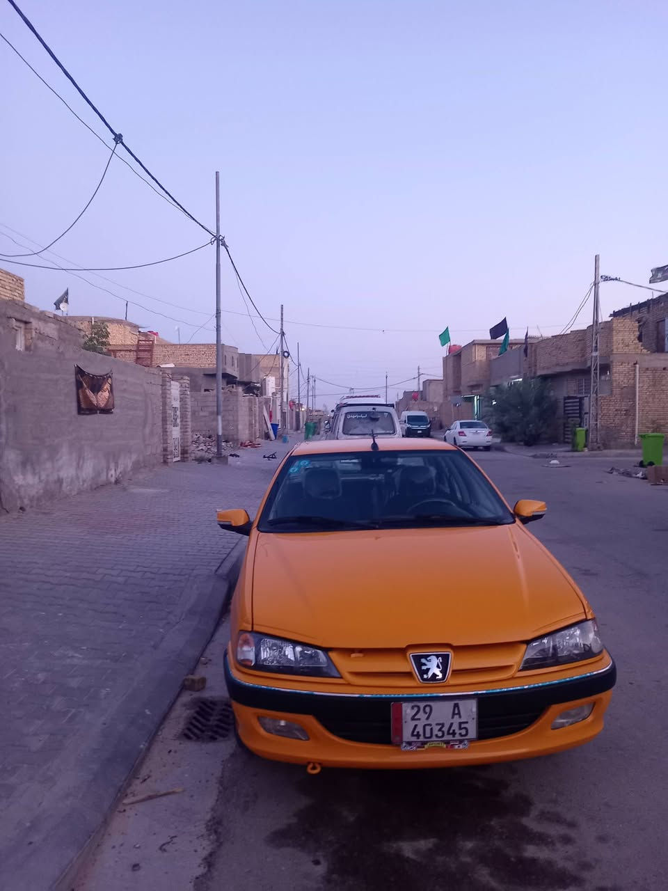 سلام عليكم للبيع بيجو بارص حره كفاله عامه ٢٠٢٤ مكان واسط تحويل مباشر سياره جديده وجاهز منظومه غاز السعر 76) ***********
